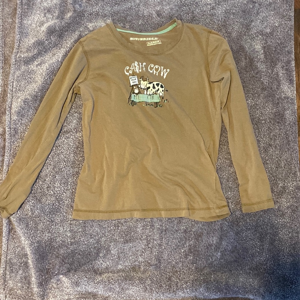 Bit & Bridle large long sleeve shirt